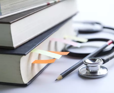 books and medical supplies